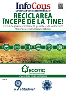 ECOTIC si InfoCons: Un nou parteneriat pentru un mediu curat