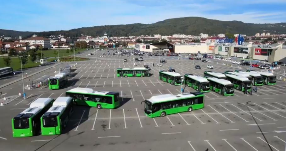 16 autobuze ecologice noi pentru operatorul de transport în comun din Râmnicu Vâlcea