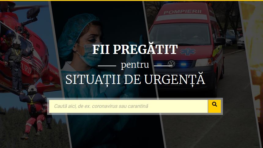Portalul “fiipregatit.ro” trebuie afişat pe site-urile tuturor instituţiilor
