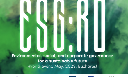 Prima ediție a conferinței ESG:ro: Cum ne ajută indicatorii ESG să asigurăm stabilitatea organizației pe termen mediu și lung?