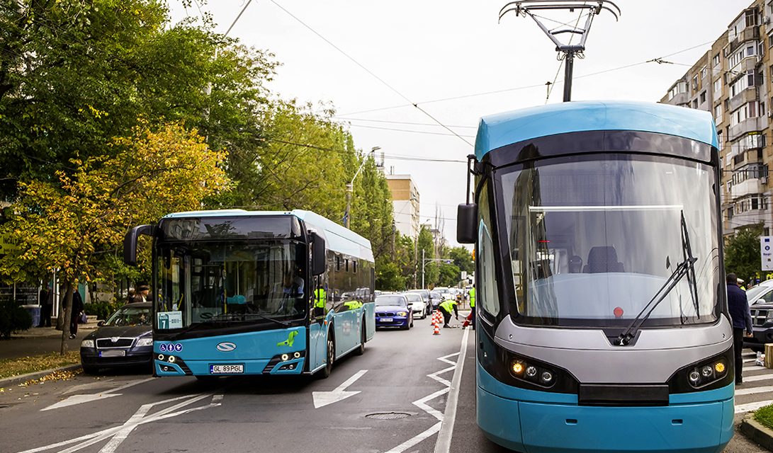 Primăria Galaţi va achiziţiona încă zece tramvaie noi prin PNRR