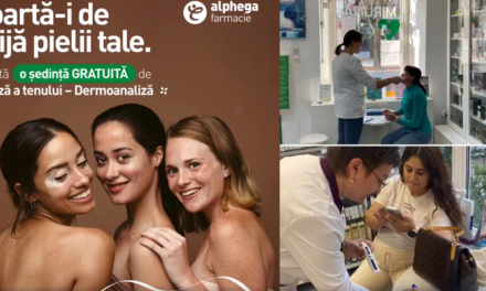 Campanie dedicată sănătății pielii în desfășurare în farmaciile independente Alphega